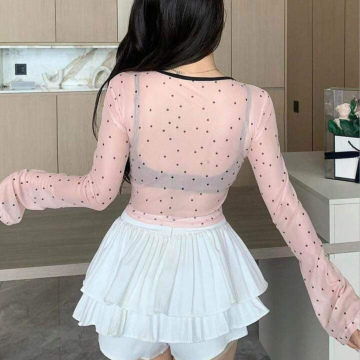 Blusa de manga larga 